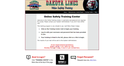 Desktop Screenshot of dakotalines.vagst.com