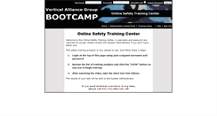 Desktop Screenshot of bootcamp.vagst.com